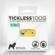 TICKLESS MINI DOG ultrazvukový odpuzovač klíšťat - žlutý