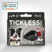 TICKLESS PET ultrazvukový odpuzovač klíšťat - černý