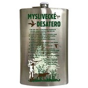 Placatka na alkohol 1,8 l - Myslivecké desatero