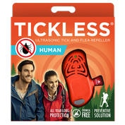 TICKLESS HUMAN ultrazvukový odpuzovač klíšťat - oranžový