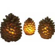 BigGame LED PINECONE sada svíček